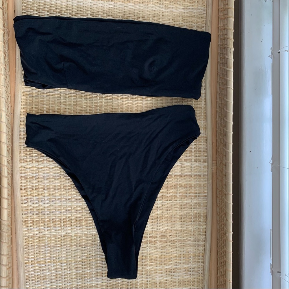 Aubrey Top and Bottom in Black